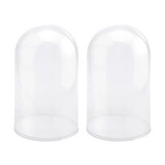 Plastic Dome Display Case, Clear Base