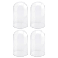 Plastic Dome Display Case, Clear Base