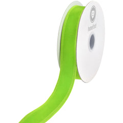 Christmas Velvet Wired Edge Ribbon, 10-yard