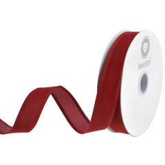Christmas Velvet Wired Edge Ribbon, 10-yard