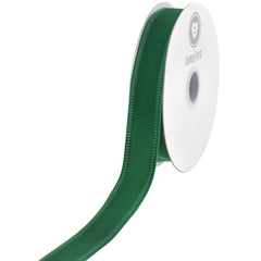 Christmas Velvet Wired Edge Ribbon, 10-yard