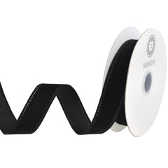 Christmas Velvet Wired Edge Ribbon, 10-yard