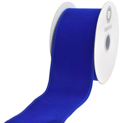 Christmas Velvet Wired Edge Ribbon, 10-yard