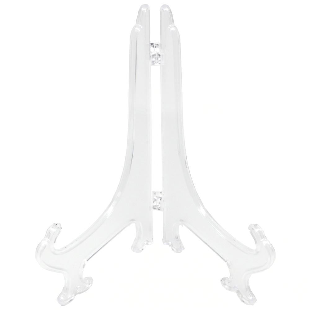 Acrylic Easel Stand, Clear, 9-3/4-Inch