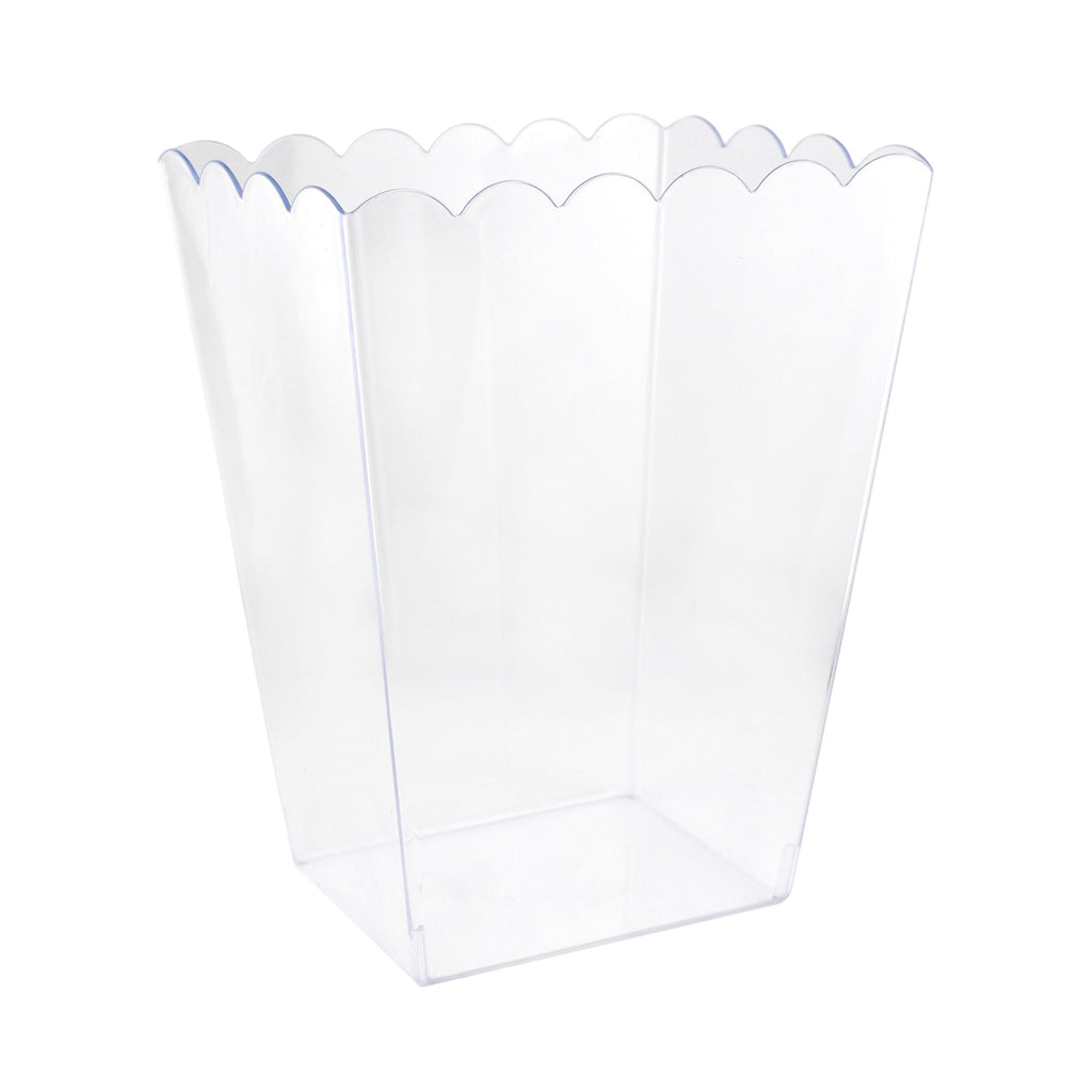 Large Plastic Scalloped Containers