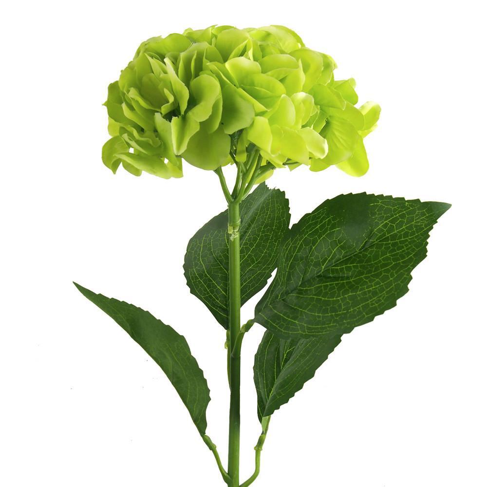 Artificial Silk Hydrangea Floral Stem, 34-Inch