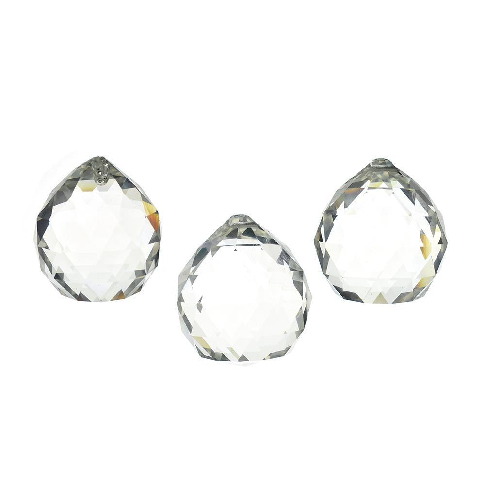 Crystal Ball Drops, 1-3/4-Inch, 10-Count