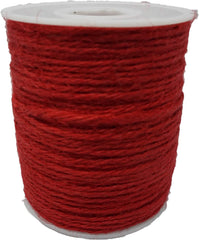 Jute Twine Cord Rope Ribbon, 4-Ply, 1/8-inch, 100-yard
