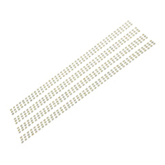 Iridescent Rhinestone Border Strip Stickers, 5mm, 4-count