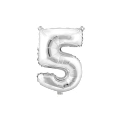 Aluminum Foil Number Balloon, 34-inch