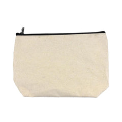 Canvas Zipper Pouch, 10-Inch