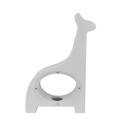 Giraffe With Transparent Pocket MDF Coin Bank, 10-Inch