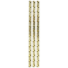 Acrylic Gem Rhinestone Self Adhesive Sticker Strips, 11-1/2-inch, 3-count