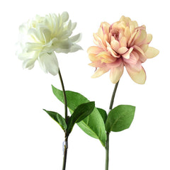 Artificial Dahlia Spray, 21-Inch