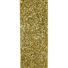 Nylon Metallic Glitter Ribbon, 7/8-inch, 25-yard
