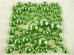 Assorted Plastic Pearl Beads, 14mm, 20mm, 30mm, 84-Piece