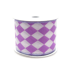 Harlequin Diamond Poly Ribbon, 2-1/2-inch, 10-yard