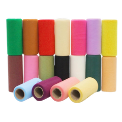 Premium American Tulle Spool Roll, Made in the USA, 6-Inch, 25 Yards
