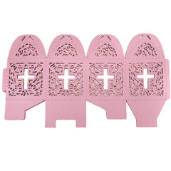 Laser Cut Favor Boxes, Cross, 2-Inch, 12-Piece