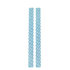 Rhinestone Flowers Sticker Strips, 11-3/4-Inch, 2-Count