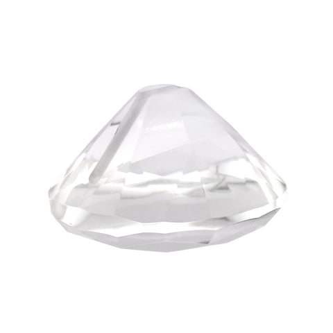 Acrylic Crystal Diamond Card Holder Paperweight, 2-inch, Clear