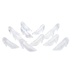 Acrylic High Heel Slipper Wedding Decor Favors, 12-count