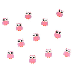 Mini Owl Wooden Party Favors, 1-7/8-inch, 12-count