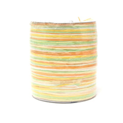 Premium Pastel Multicolored Raffia, Made in Germany, 55-Yard