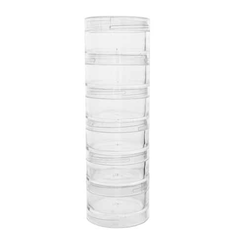 Screw-Stack Canisters, 1-1/2-Inch, 6-Count