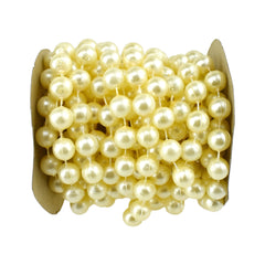 Acrylic Pearl Strand, 3/8-inch, 6-yard