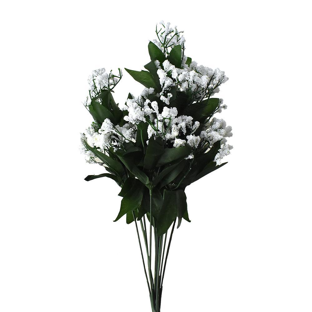 Artificial Baby's Breath Bouquet, 17-Inch