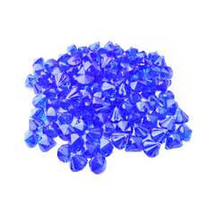 Acrylic Hanging Crystals Decoration, 1-Inch, 100-Count