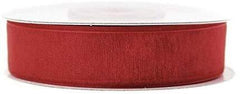 Sheer Organza Ribbon, 5/8-inch, 25-yard