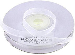 Sheer Organza Ribbon, 1/4-inch, 25-yard