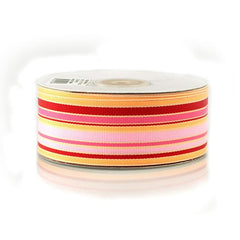 Rainbow Striped Grosgrain Ribbon, 1-1/2-Inch, 25 Yards