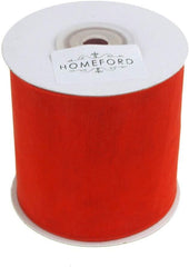 Plain Sheer Organza Ribbon, 2-3/4-inch, 25-yard