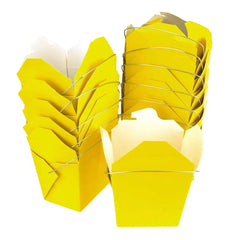 Take Out Boxes with Wire Handle, 3-1/4-Inch, 12-Piece