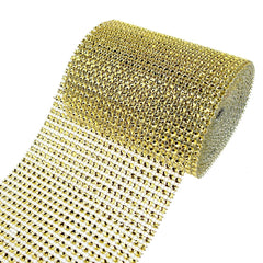 Rhinestone Diamond Wrap Ribbon, 4-3/4-Inch, 5 Yards