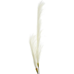 Artificial Pampas Grass Stem, 49-Inch