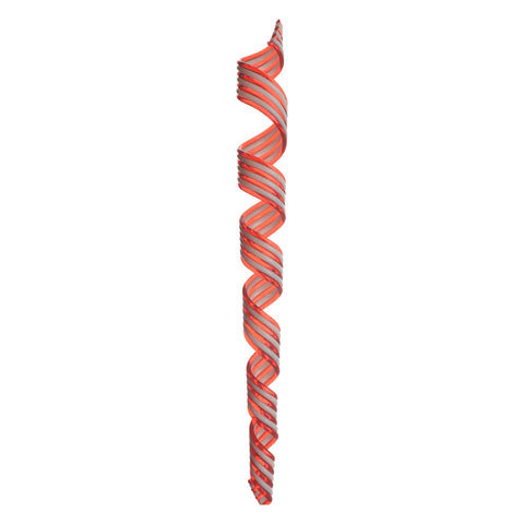 Candy Cane Swirl Drop Christmas Ornament, 12-Inch