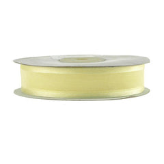 Satin-Edge Sheer Organza Ribbon, 7/8-Inch, 25-Yard