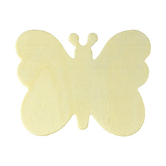 DIY Butterfly Silhouette Craft Wood Shapes, 3-1/8-Inch, 12-Count