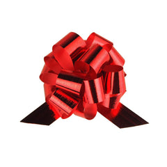 Metallic Pull Bows for Gift Wrapping, 2-Piece