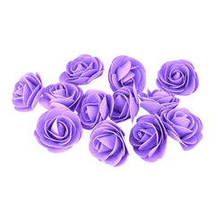 Craft Foam Roses, 3-Inch, 12-Count