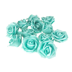 Foam Roses Flower Head Embellishment, 3-Inch, 12-Count