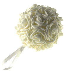 Soft Touch Flower Kissing Balls Wedding Centerpiece