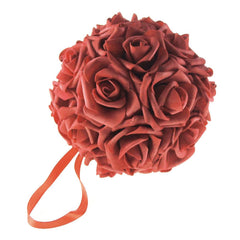 Soft Touch Flower Kissing Balls Wedding Centerpiece