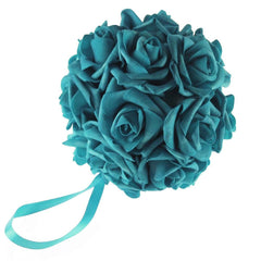 Soft Touch Flower Kissing Balls Wedding Centerpiece