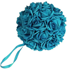 Soft Touch Flower Kissing Balls Wedding Centerpiece