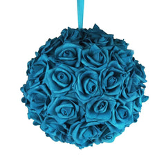 Soft Touch Flower Kissing Balls Wedding Centerpiece